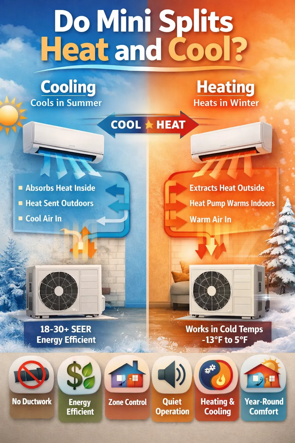 Do Mini Splits Heat and Cool?