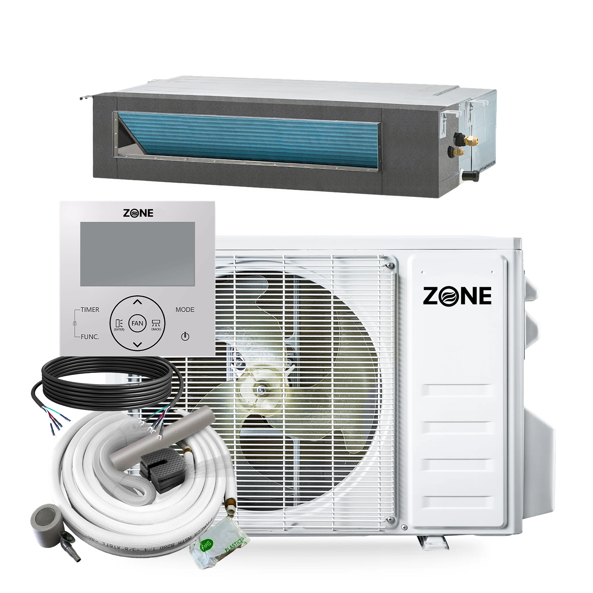 Zone Concealed Ducted Mini Split System