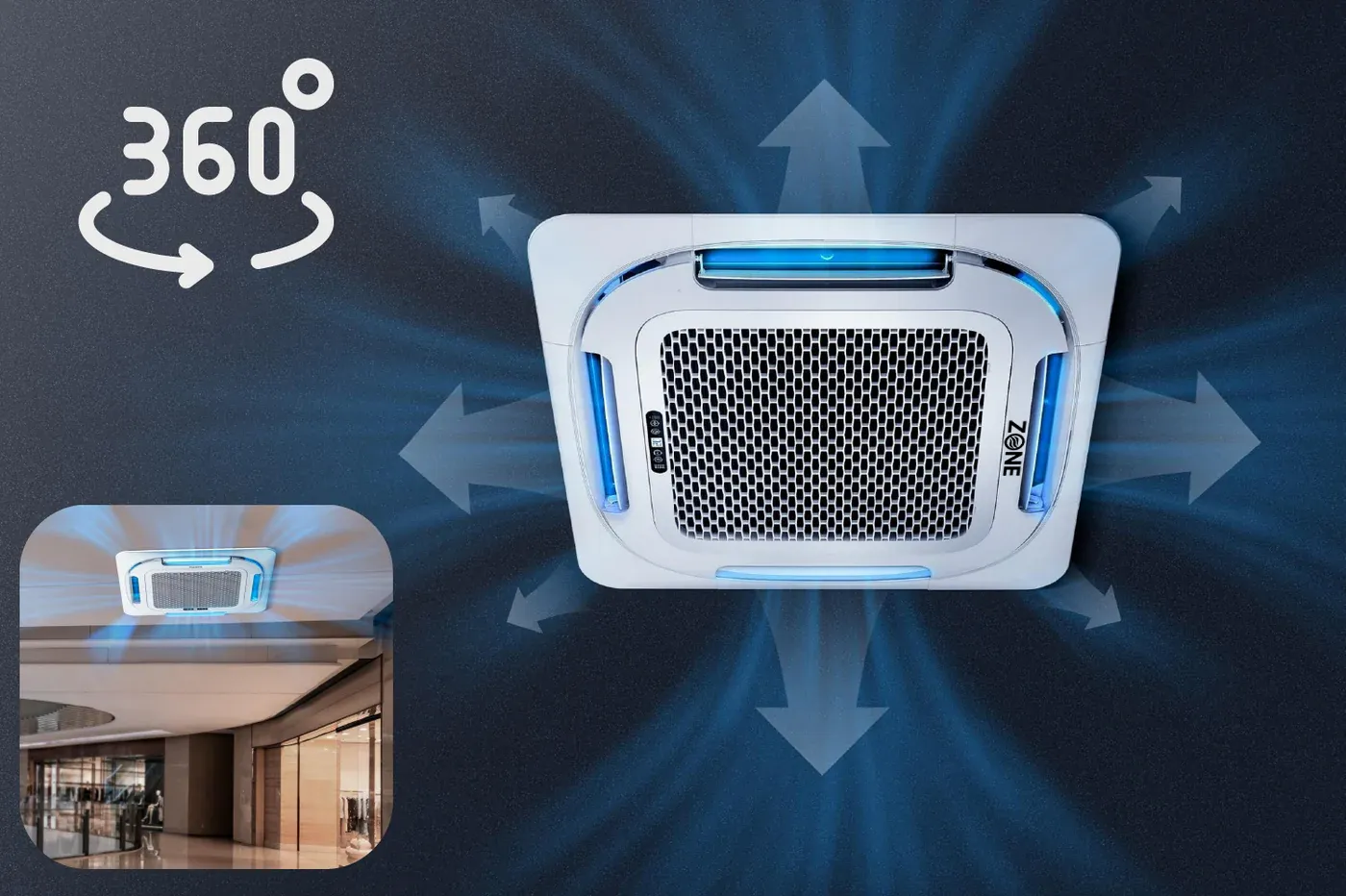 360 Degree Air Distribution