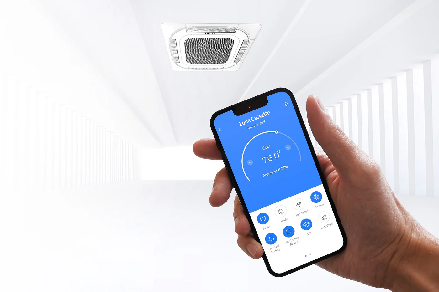 Smartphone app control